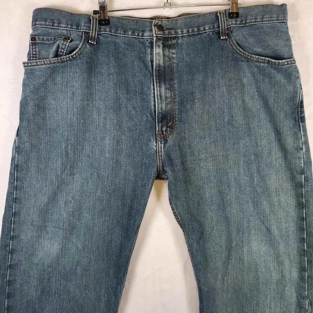 Levi's 559 Relaxed Straight Jeans W44 L30 Light‎ Wash Denim Comfort Fit